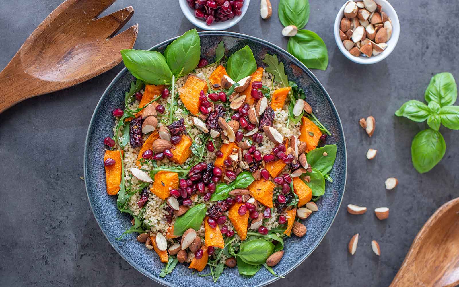 Marokkanische Couscous-Feigen-Bowl